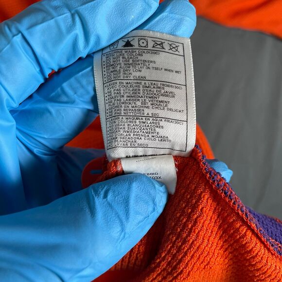 CLEMSON TIGERS POLO SHIRT MEN'S XL NIKE TEAM ORANGE NCAA COLLEGIATE FOOTBALL - Picture 5 of 7